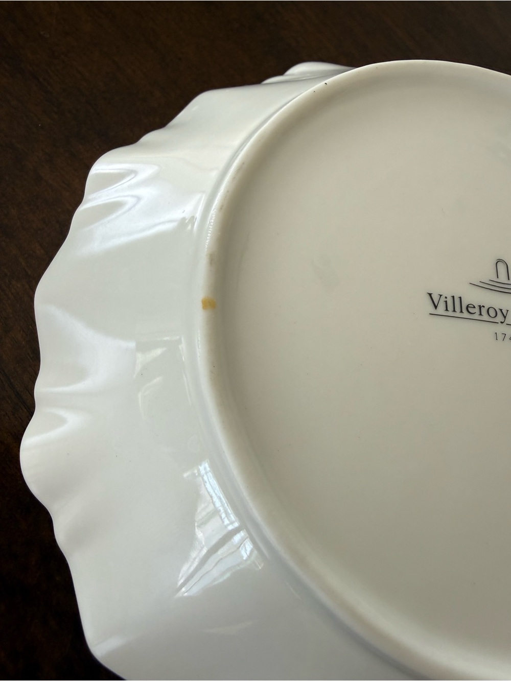 Villeroy & Boch Toy’s Delight Christmas Scalloped Candy Dish Snowman Bowl 7” - Picture 3 of 7